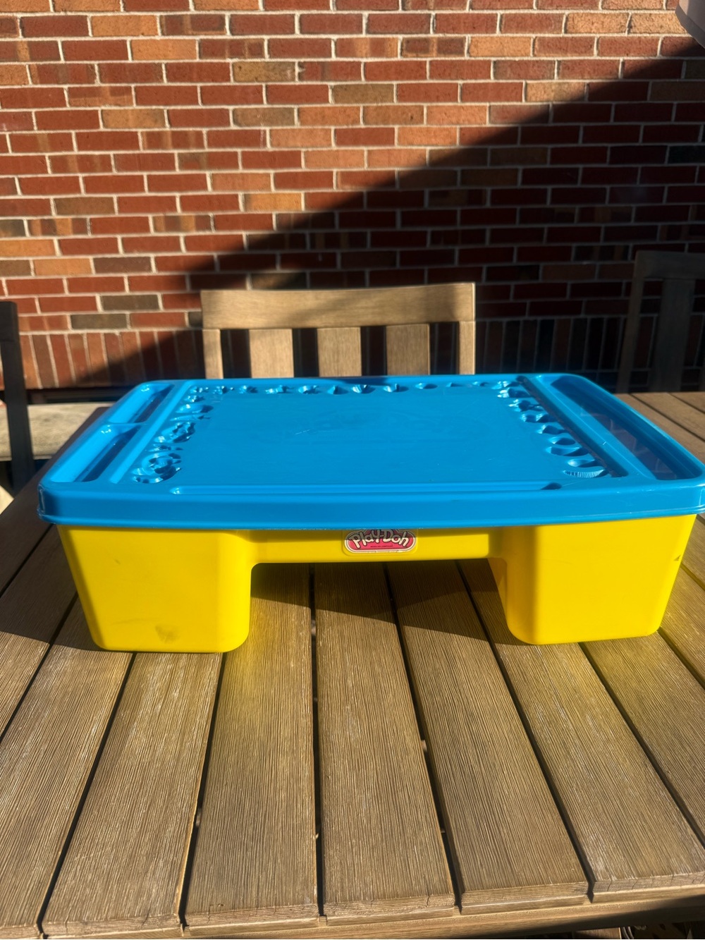 Vintage 2005 Hasbro Play-Doh Activity Table Storage Desk Modeling Station